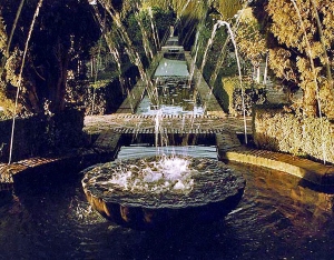 Generalife fountain